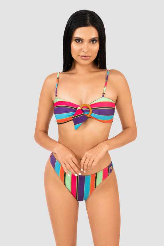 BIKINI - STRIPED JACKIE