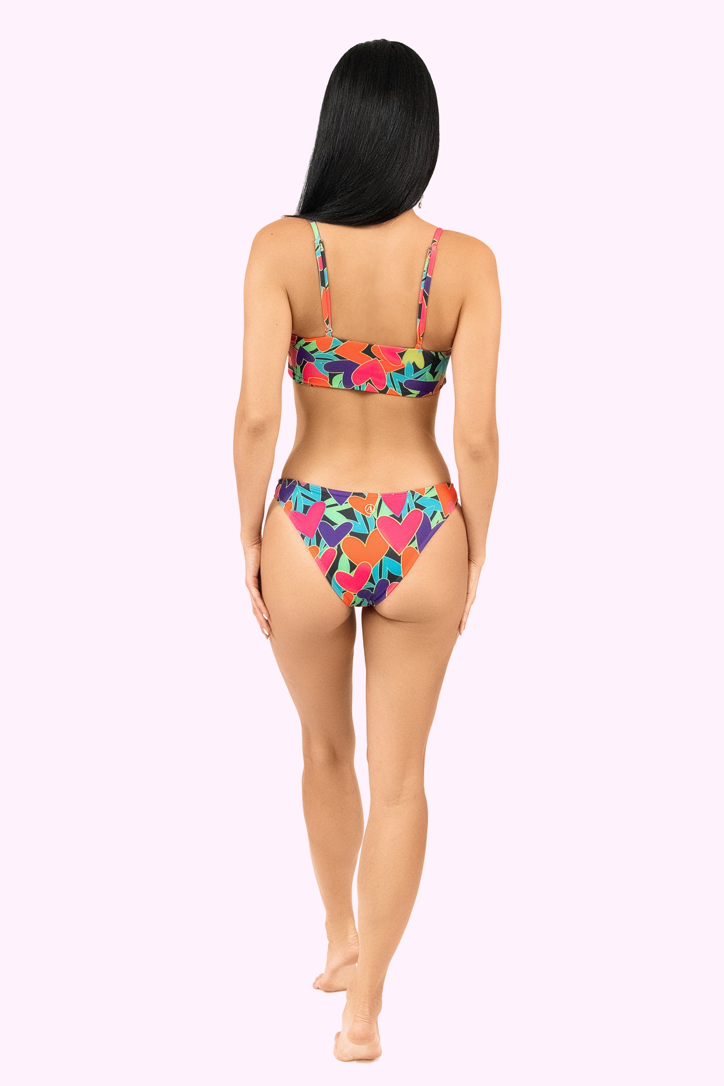 BIKINI - JACKIE HEART PRINT