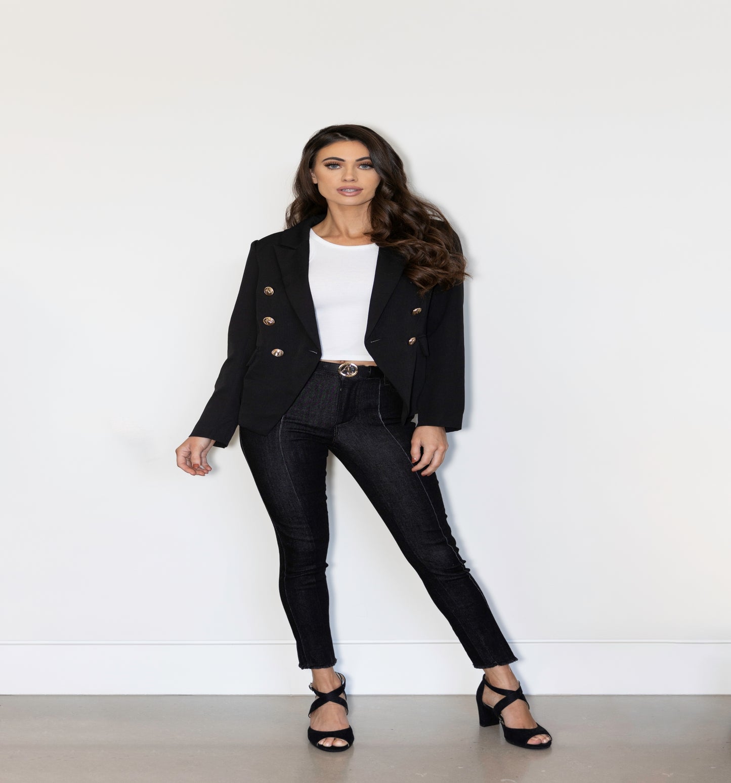 JACKET -The Audrey Double- Breasted  Blazer