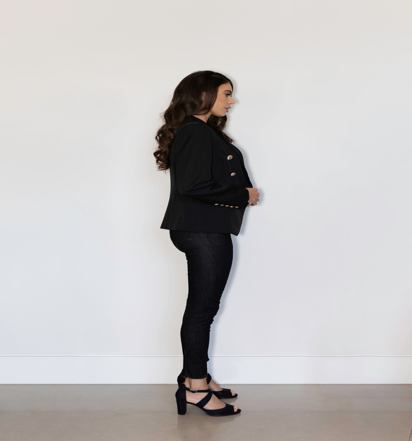 JACKET -The Audrey Double- Breasted  Blazer
