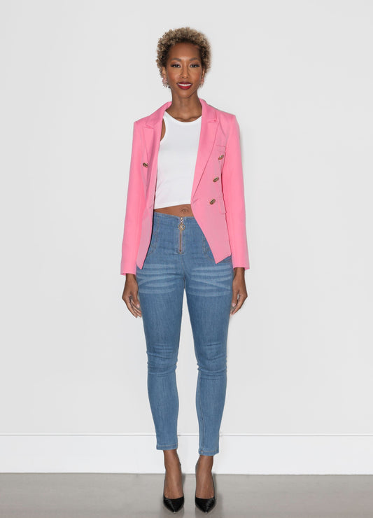 JACKET -The Audrey Double- Breasted  Blazer