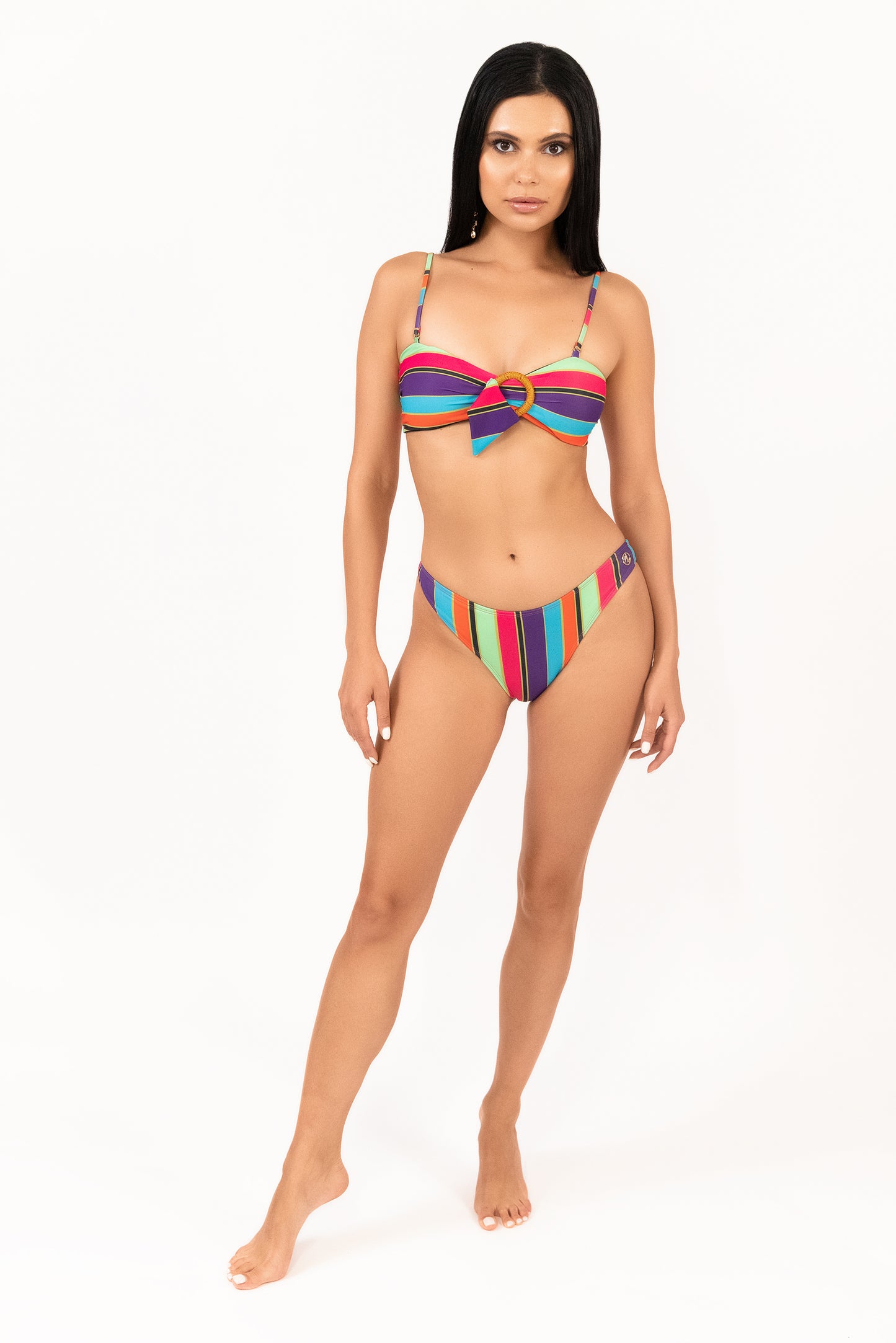 BIKINI - STRIPED JACKIE