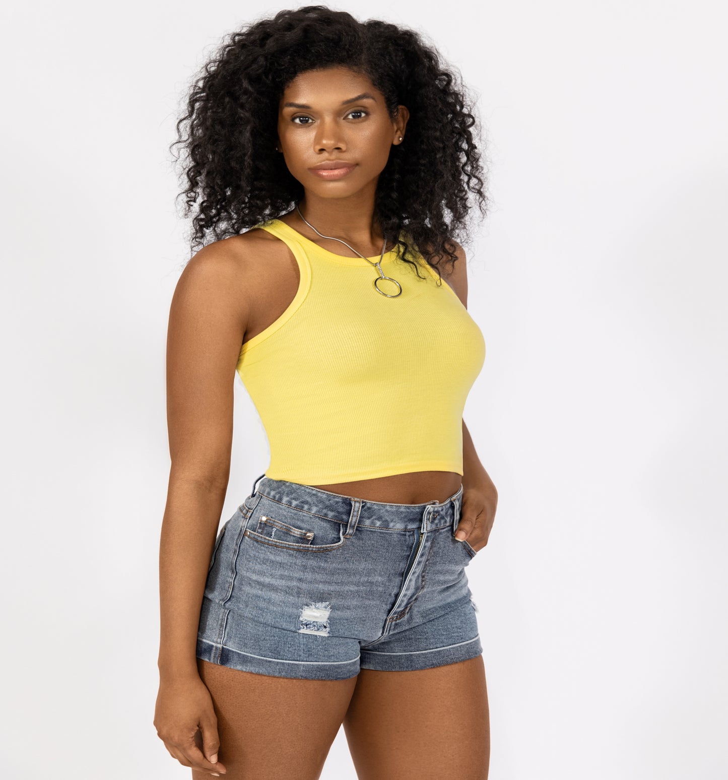 Tank Top  - Gina Ribbed